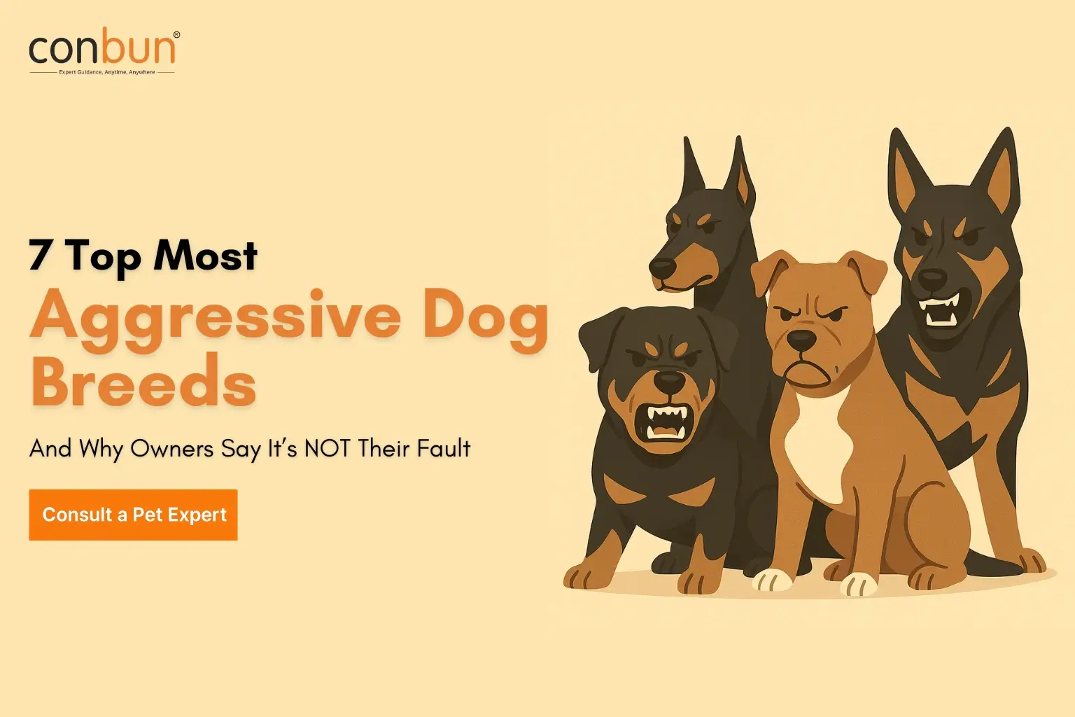 7-Most Aggressive Dog Breeds - And Why Owners Say It’s NOT Their Fault